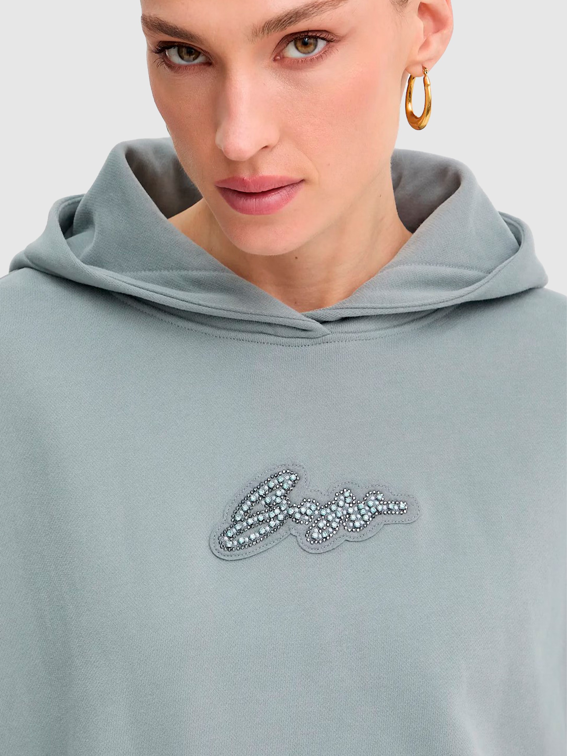 Jersey Mujer Gris Boss Orange