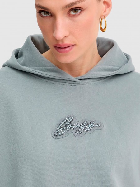 Jumper Woman Grey Boss Orange