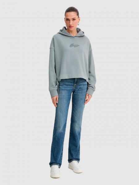 Jersey Mujer Gris Boss Orange