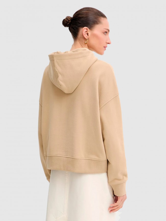 Jersey Mujer Beige Boss Orange