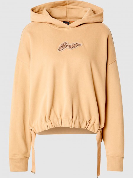 Jersey Mujer Beige Boss Orange