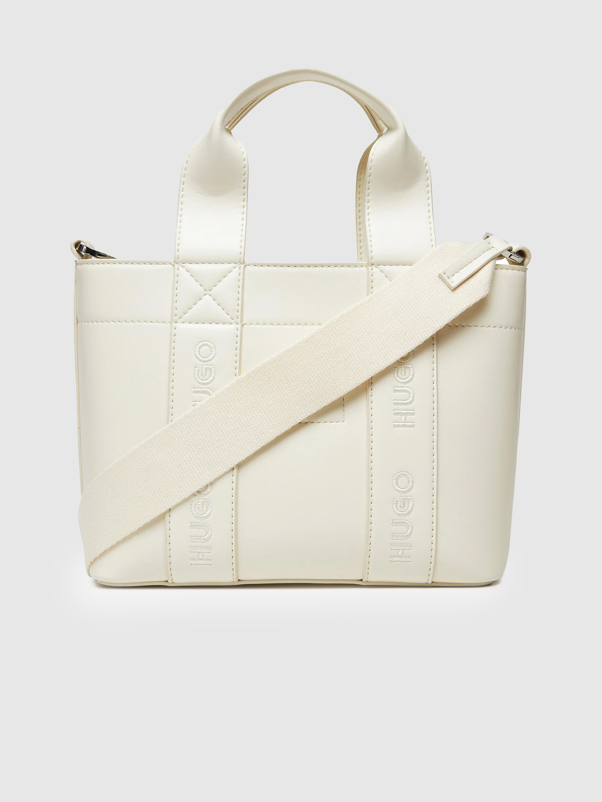 Bolsos de Mano Mujer Crema Hugo Boss