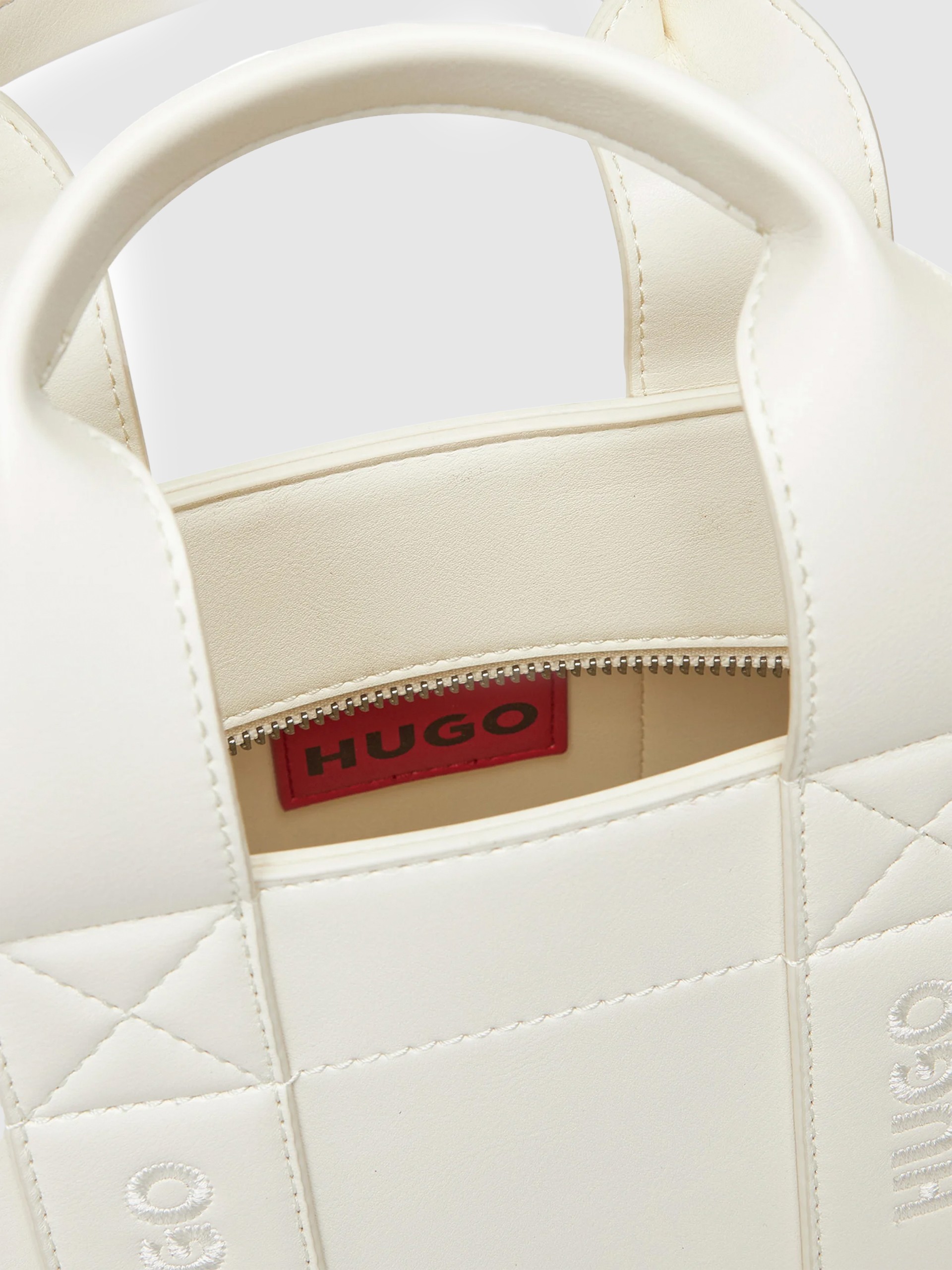Bolsos de Mano Mujer Crema Hugo Boss