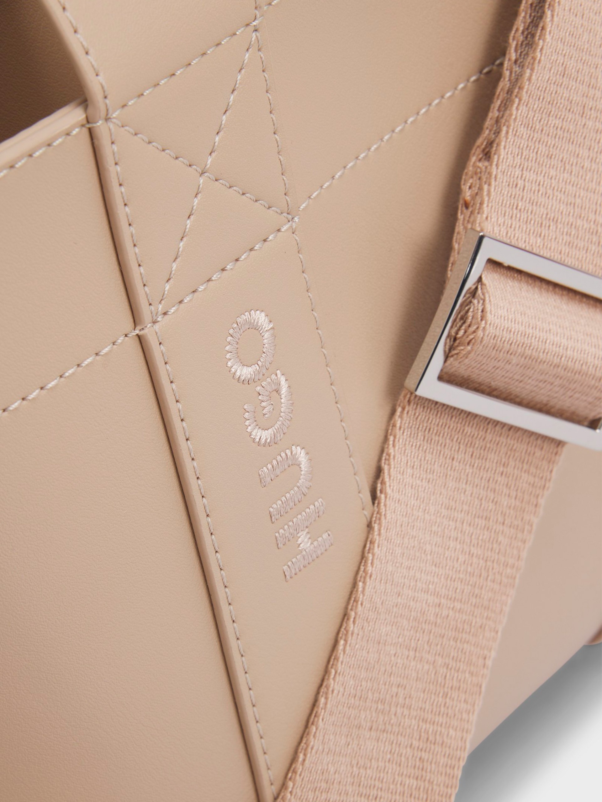 Bolsos de Mano Mujer Beige Hugo Boss