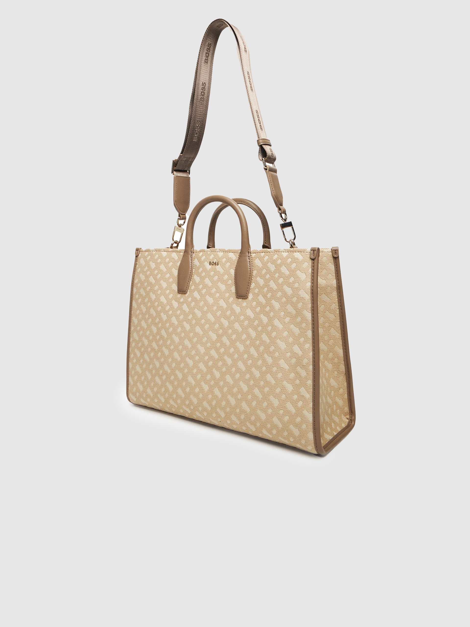 Bolsos de Mano Mujer Beige Boss Orange