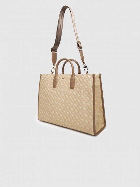 Tote Bags Mulher Boss Orange