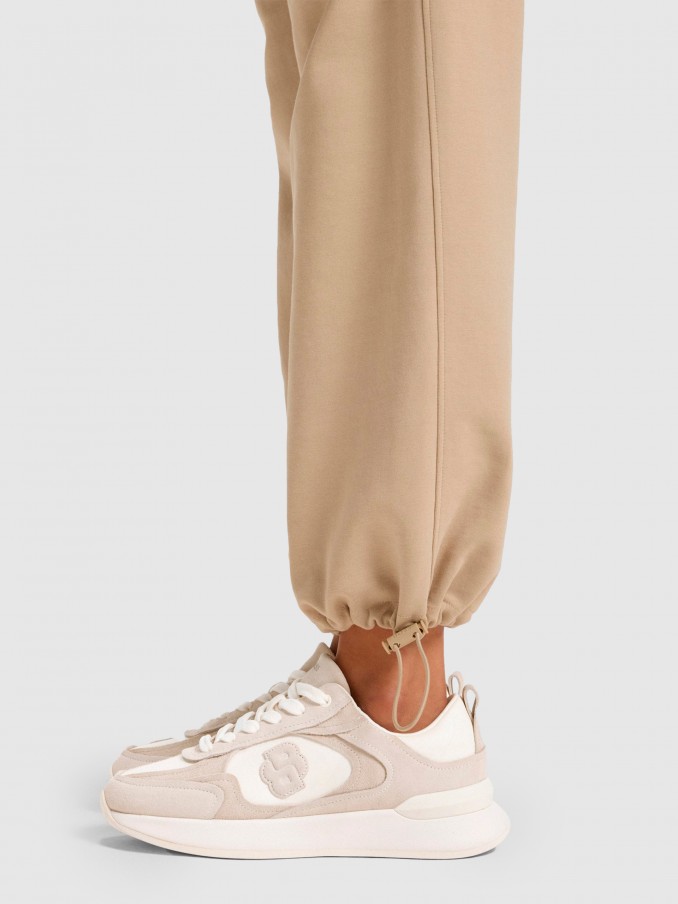 Sneakers Woman Beige Boss Orange