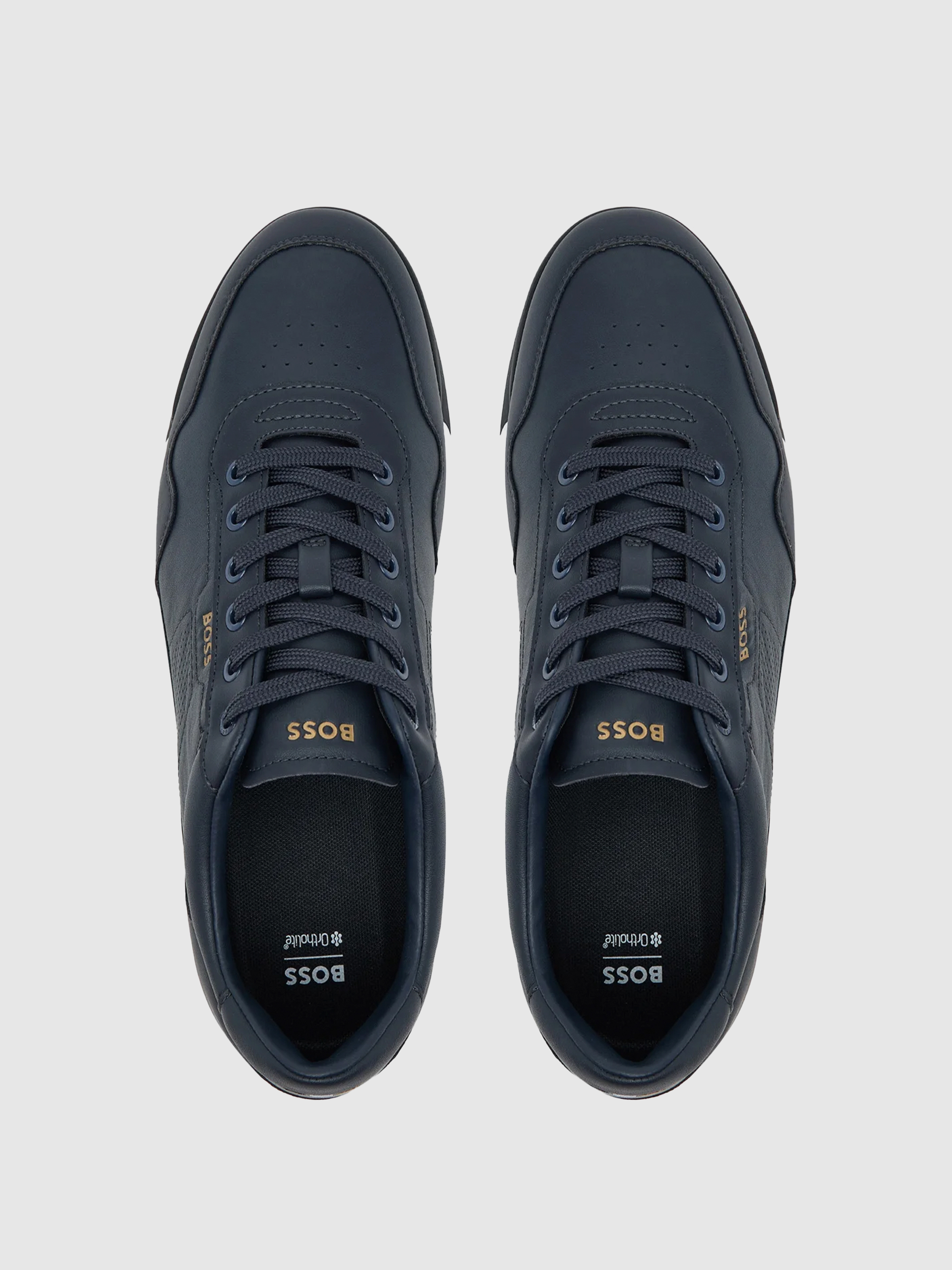 Tenis Hombre Azul Marino Boss Orange