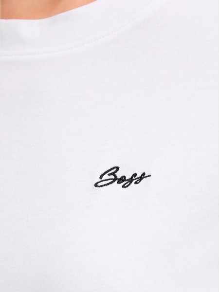 T-Shirt Mulher Boss Orange