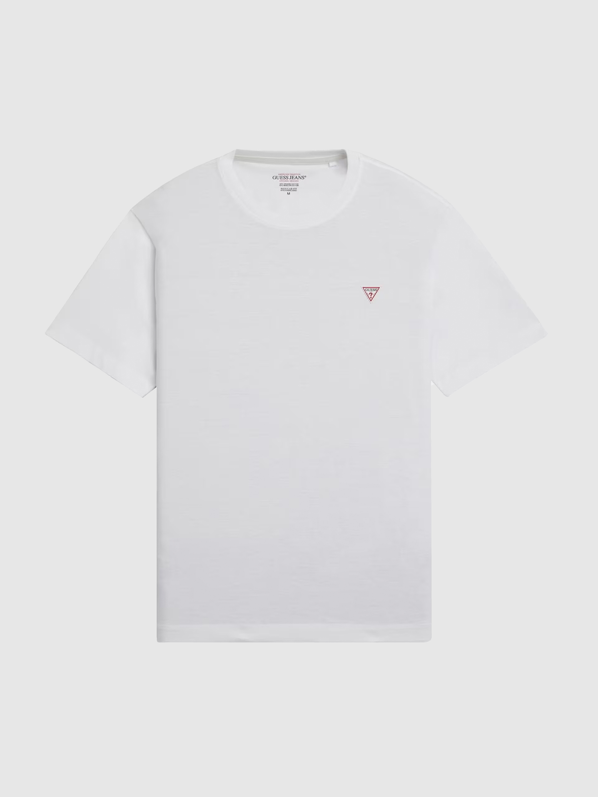 Camiseta Hombre Blanco Guess Jeans