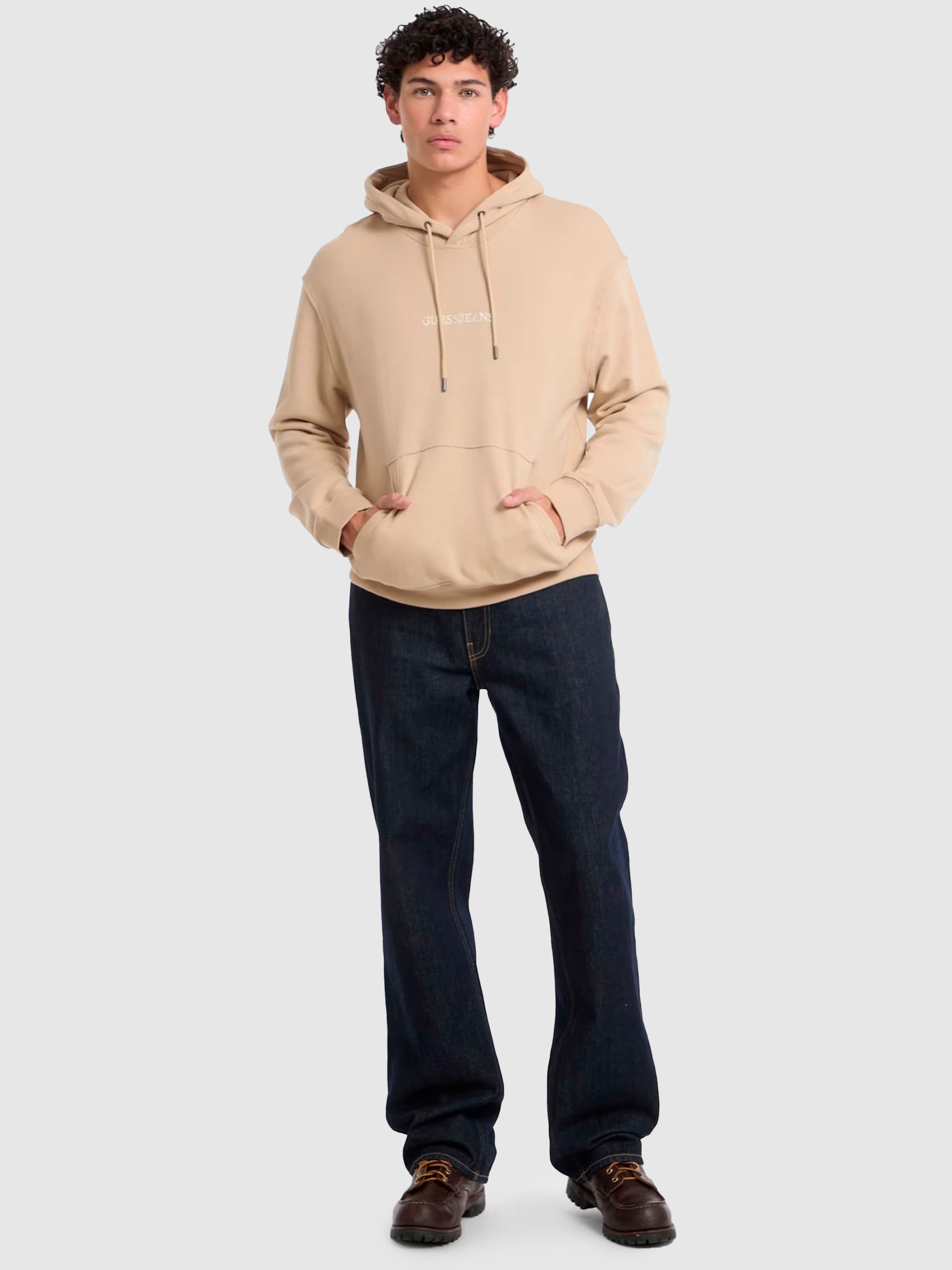 Jumper Man Beige Guess Jeans