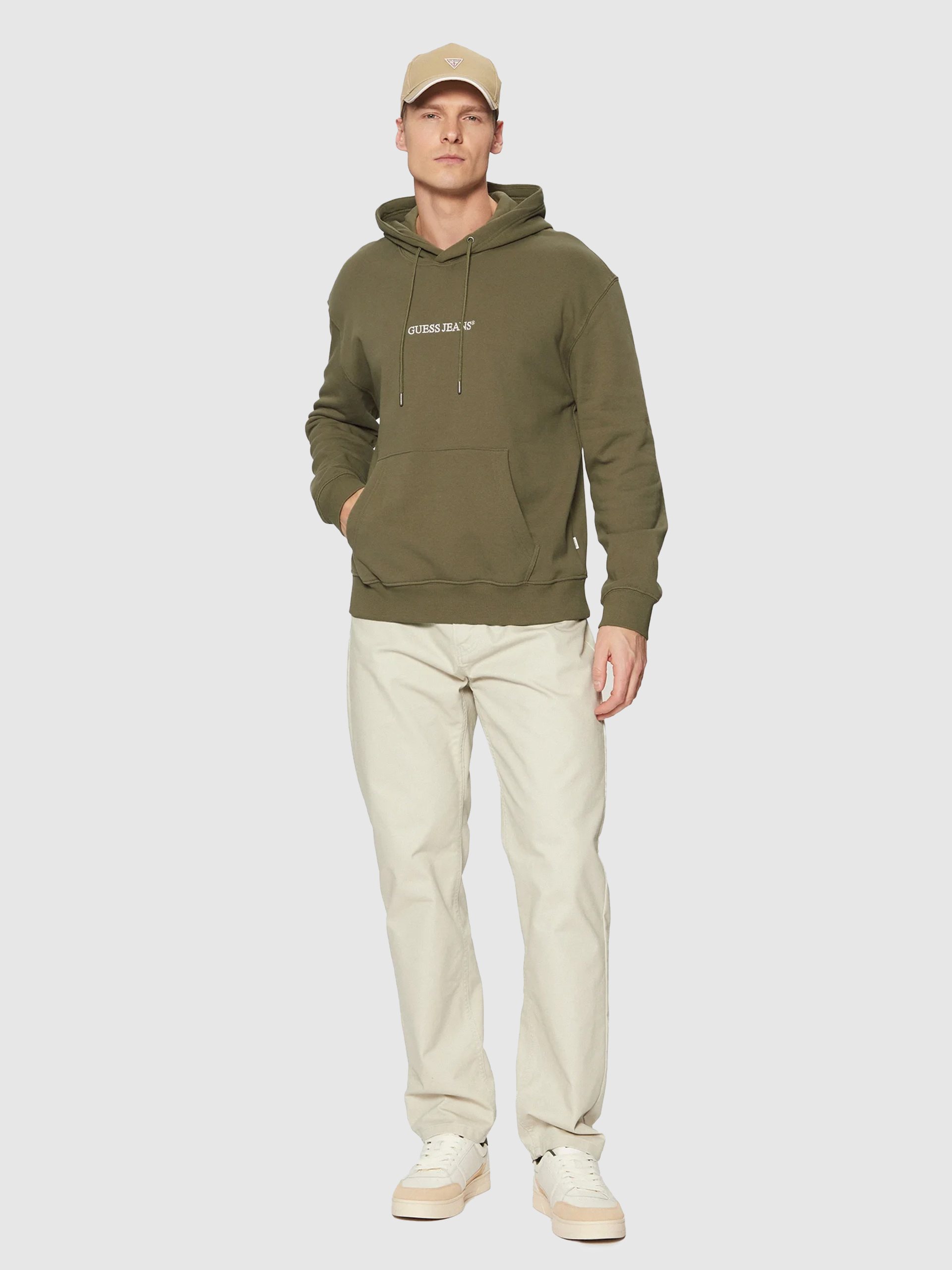 Jumper Man Green Guess Jeans