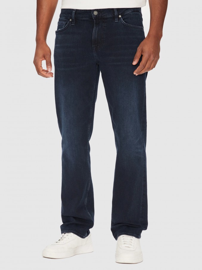 Pants Man Dark Jeans Guess