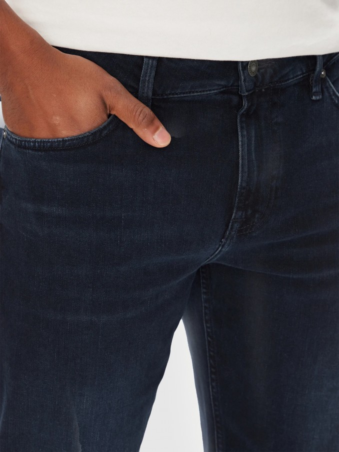 Pantalones Hombre Jeans Oscuros Guess