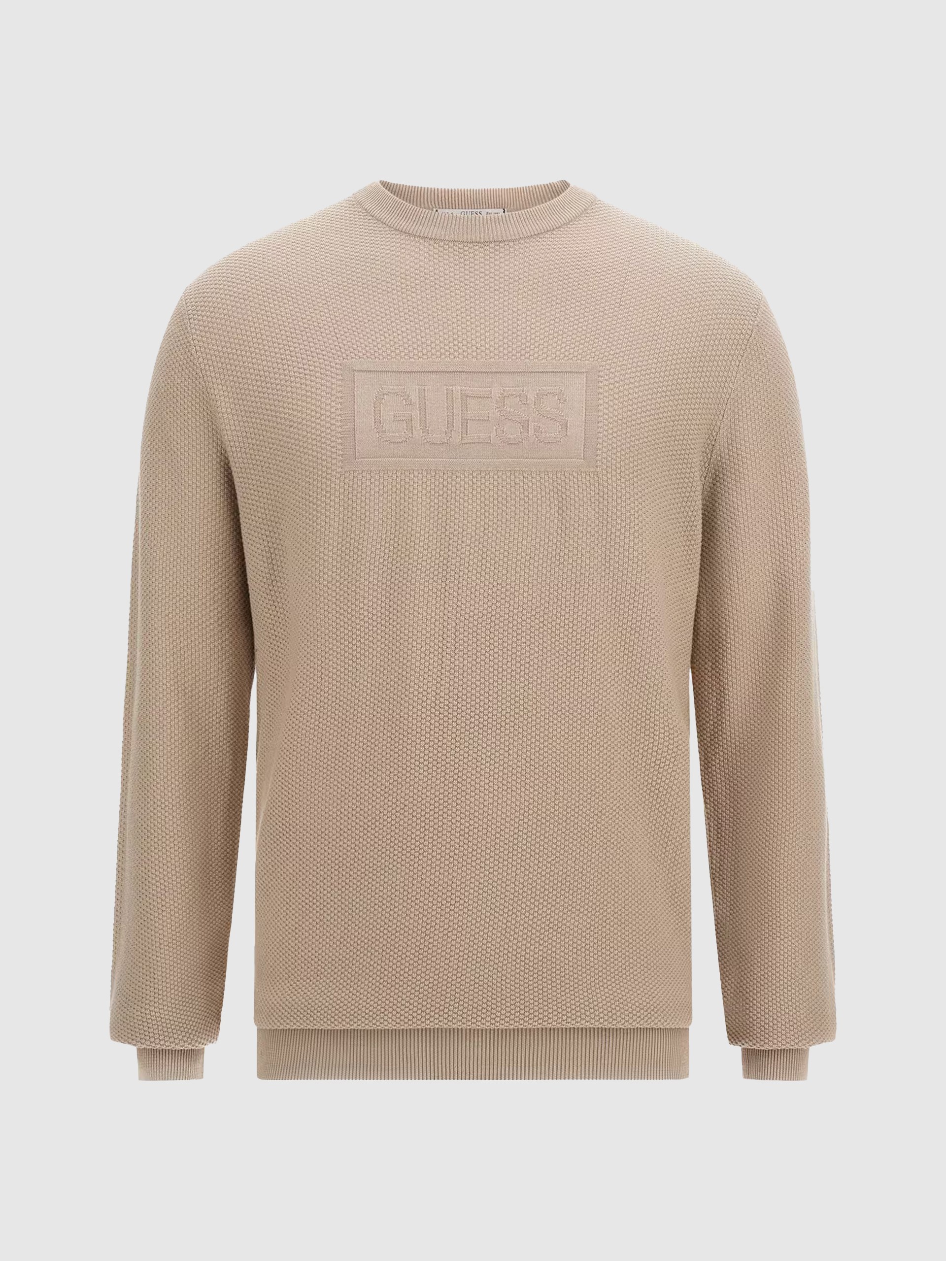 Pullover Man Cream Guess