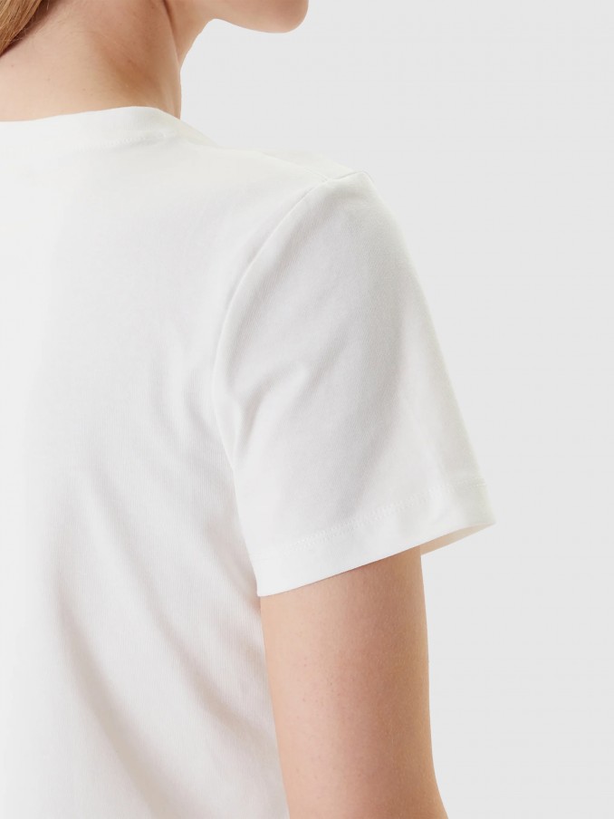 T-Shirt Woman White Guess Underwear