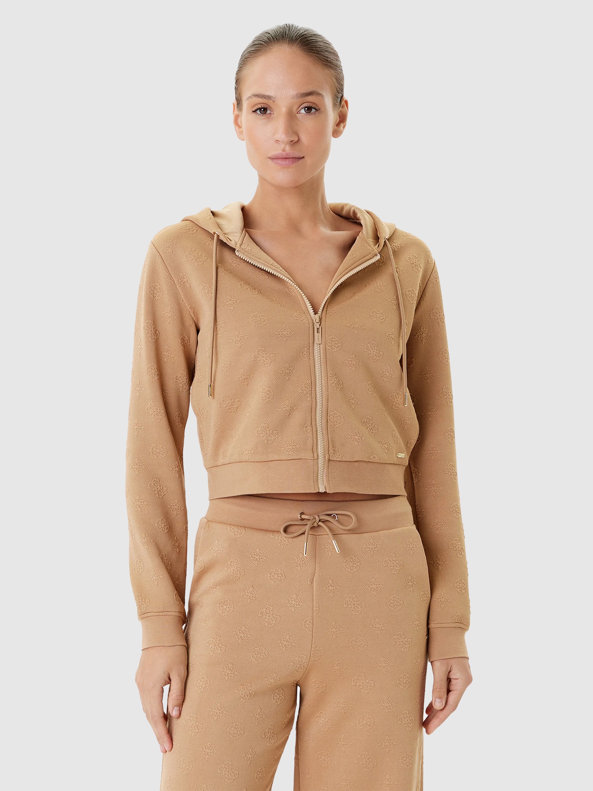 Jacket Woman Camel Guess Underwear