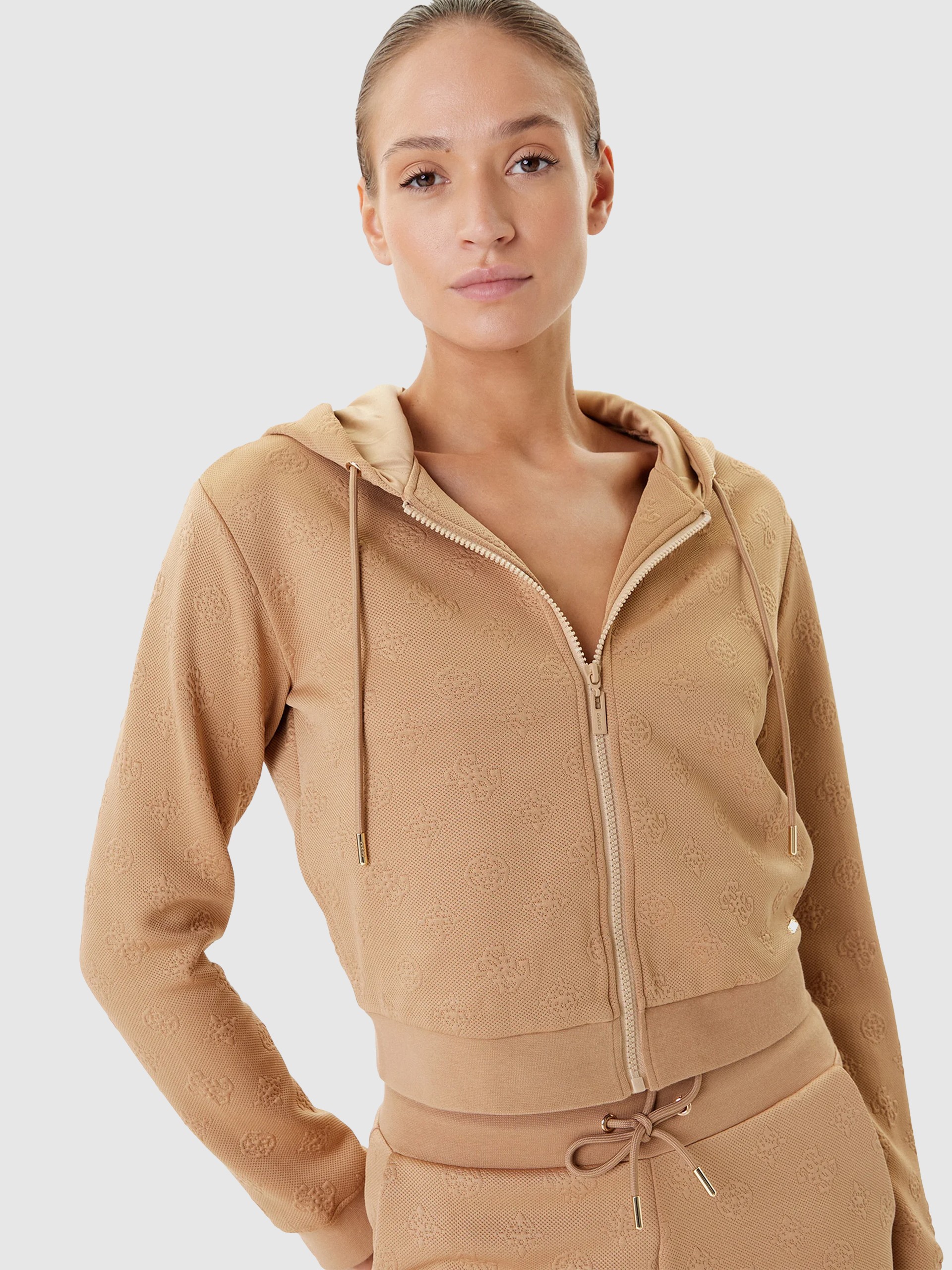 Jacket Woman Camel Guess Underwear