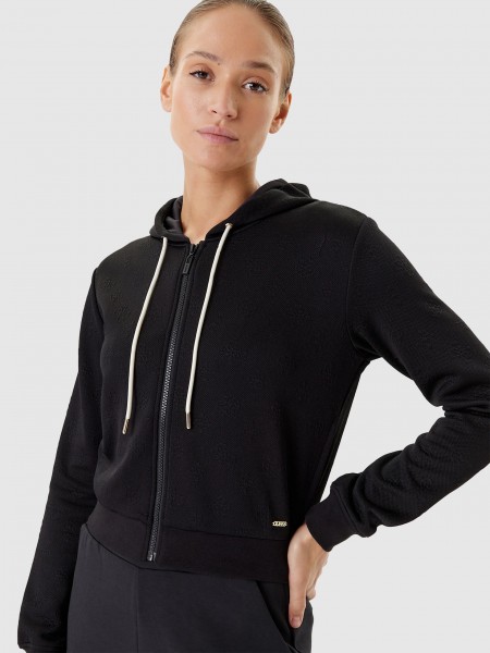 Jacket Woman Black Guess Underwear