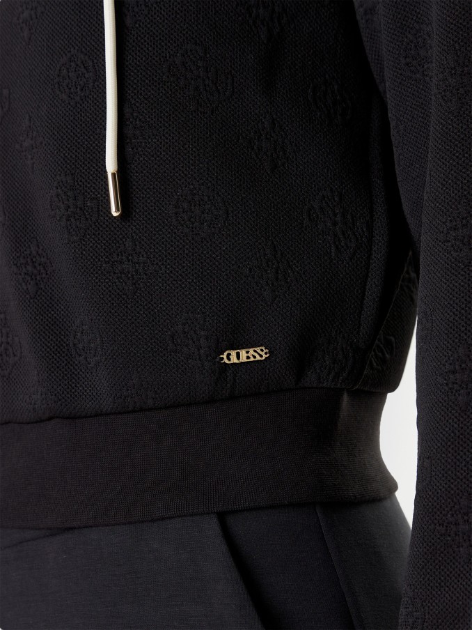 Chaqueta Mujer Negro Guess Underwear