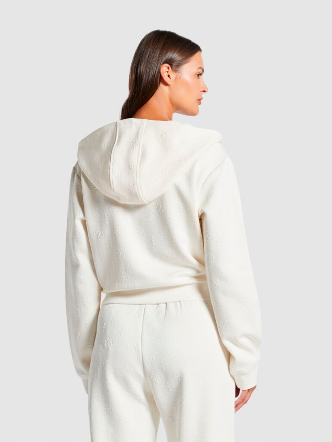 Chaqueta Mujer Beige Guess Underwear