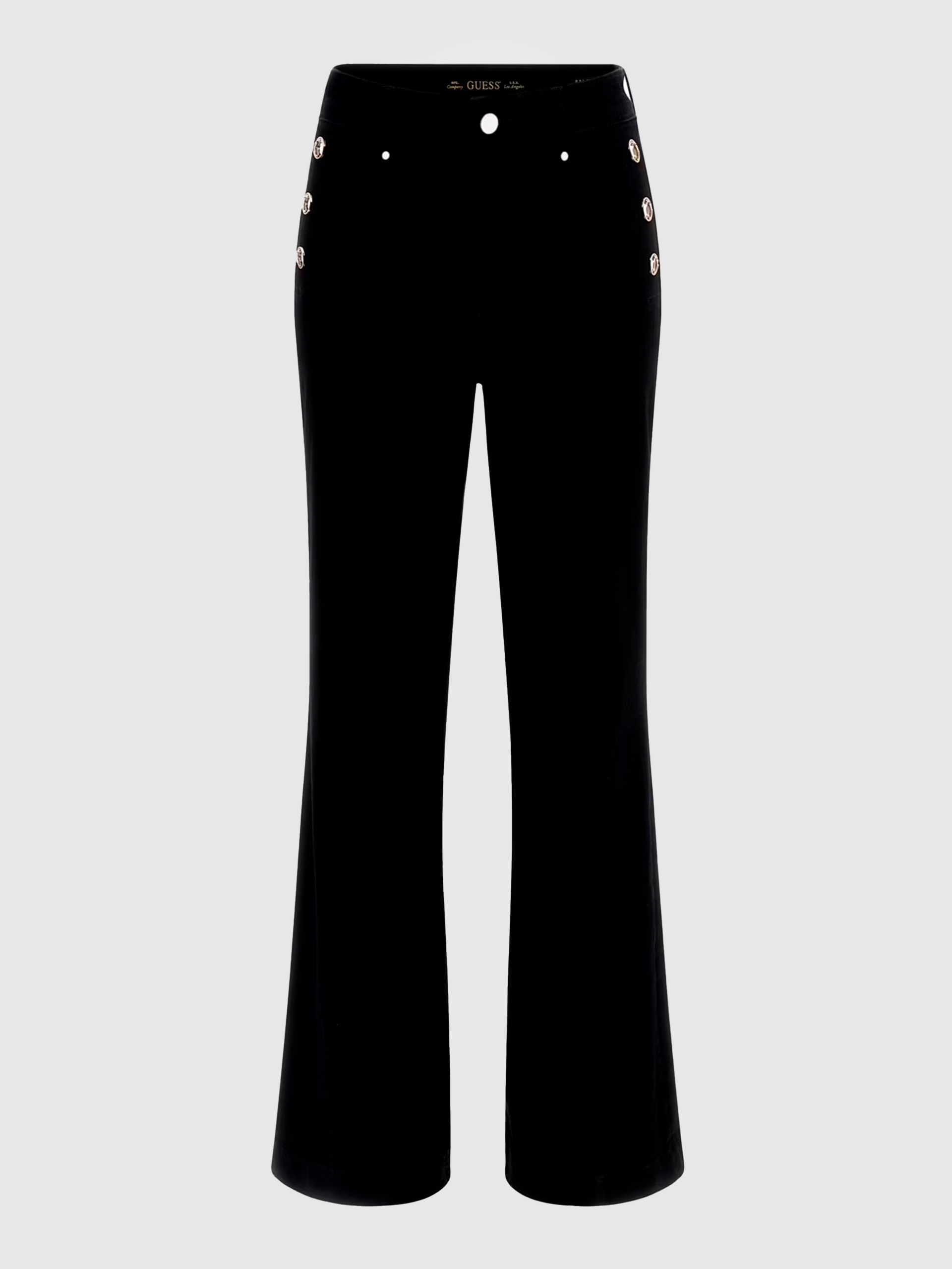 Pantalones Mujer Negro Guess