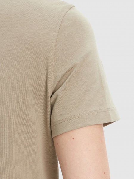 Camiseta Mujer Verde Guess