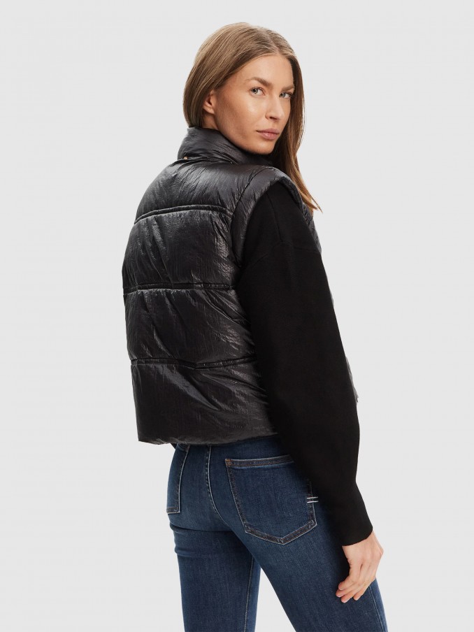Chaqueta Mujer Negro Guess