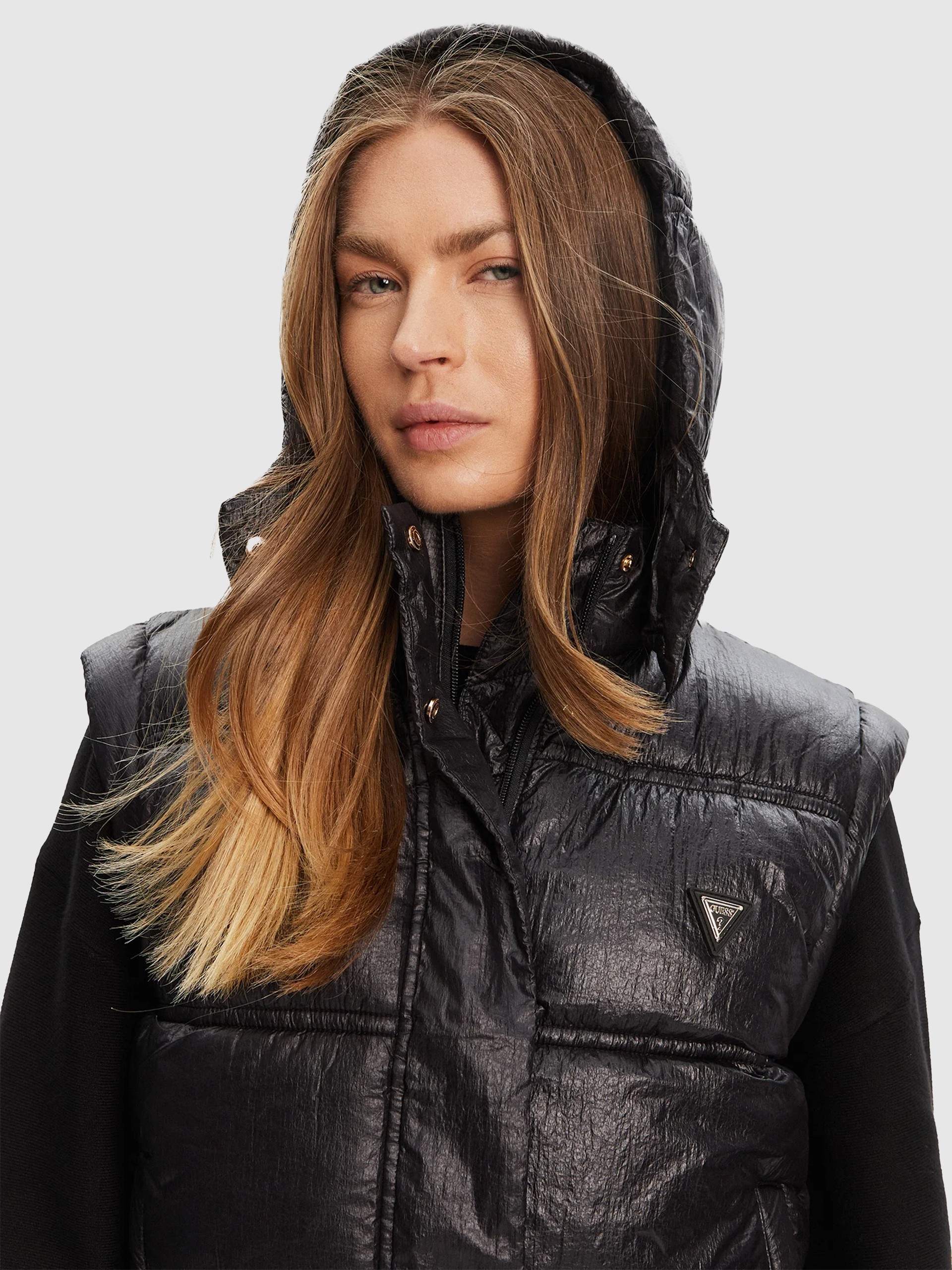 Chaqueta Mujer Negro Guess