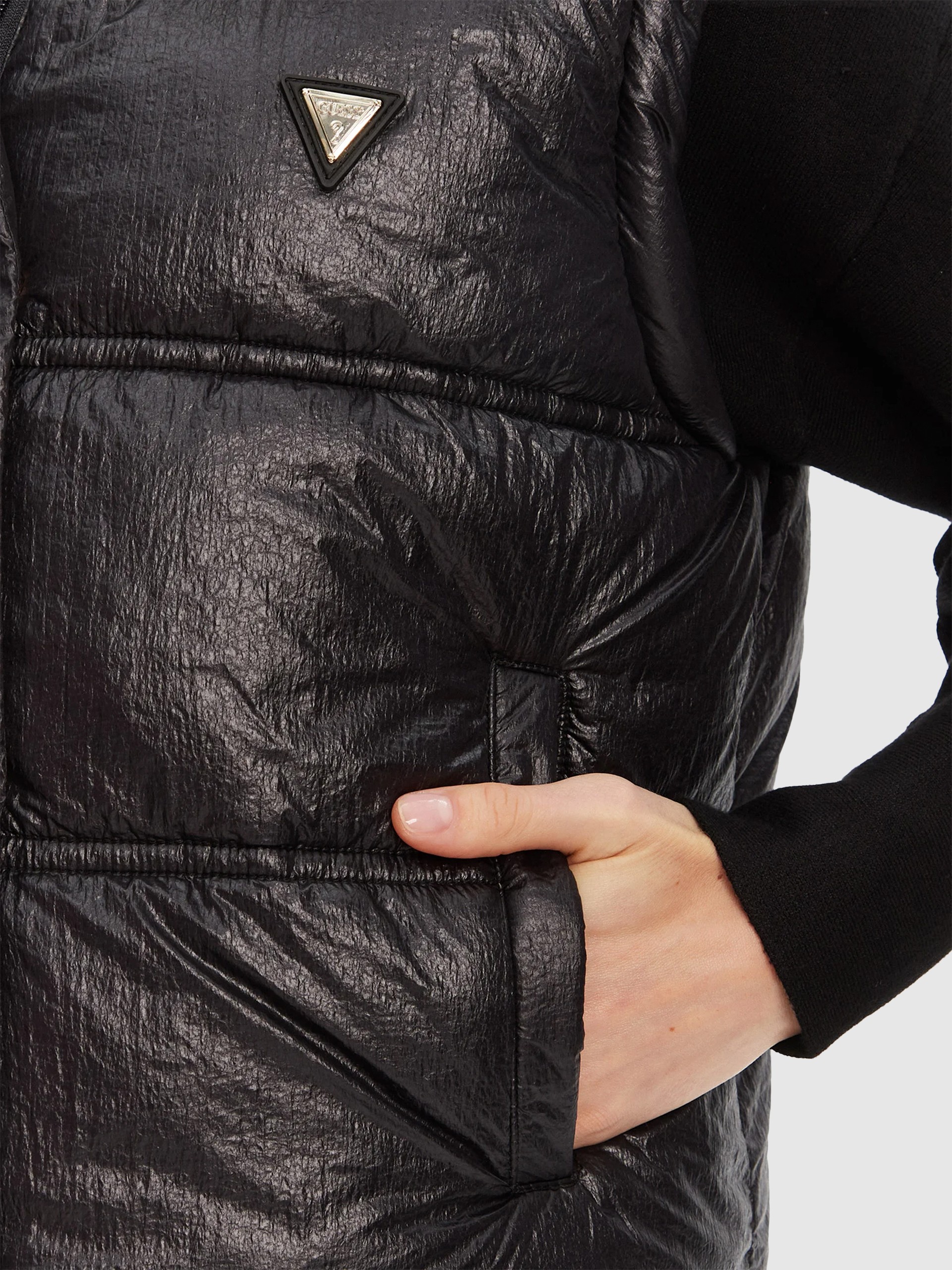 Chaqueta Mujer Negro Guess