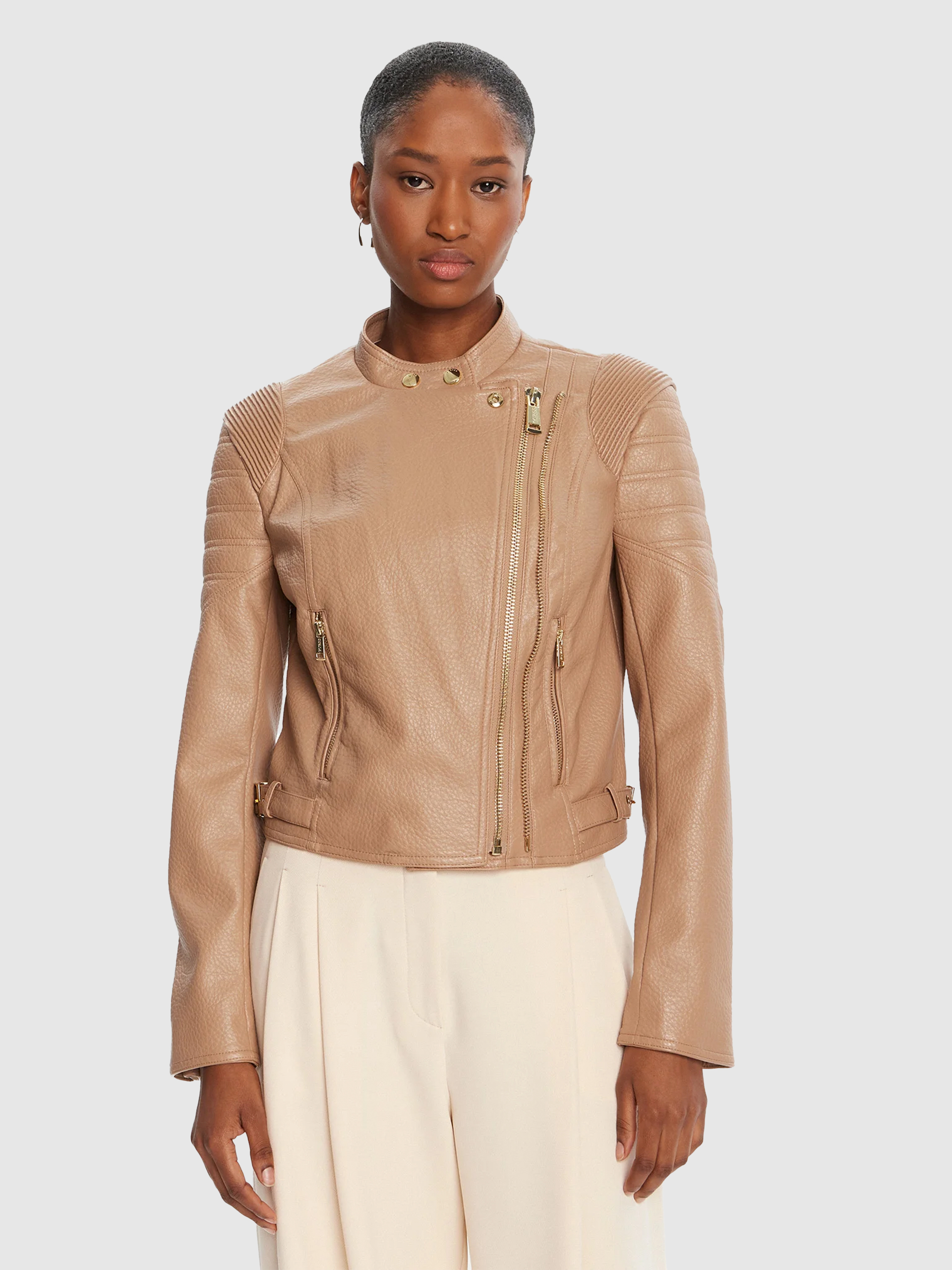 Chaqueta Mujer Camello Guess