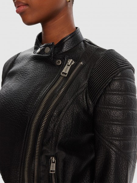 Chaqueta Mujer Negro Guess Chaqueta Mujer Negro Guess