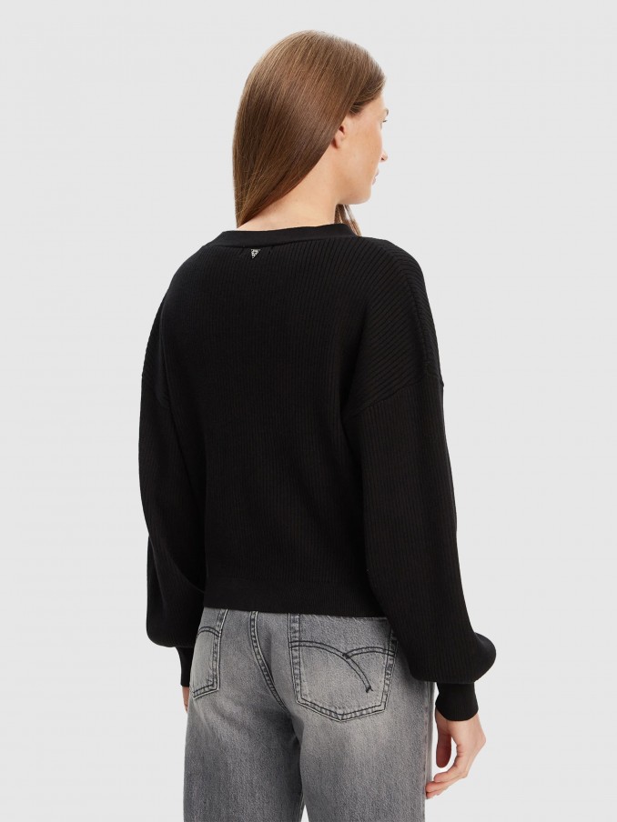 Chaqueta Mujer Negro Guess