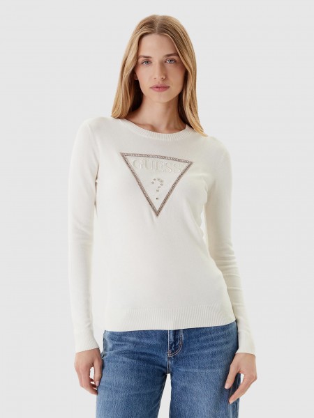 Sueter Mujer Beige Guess