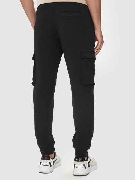 Pantalones Hombre Negro Guess Underwear