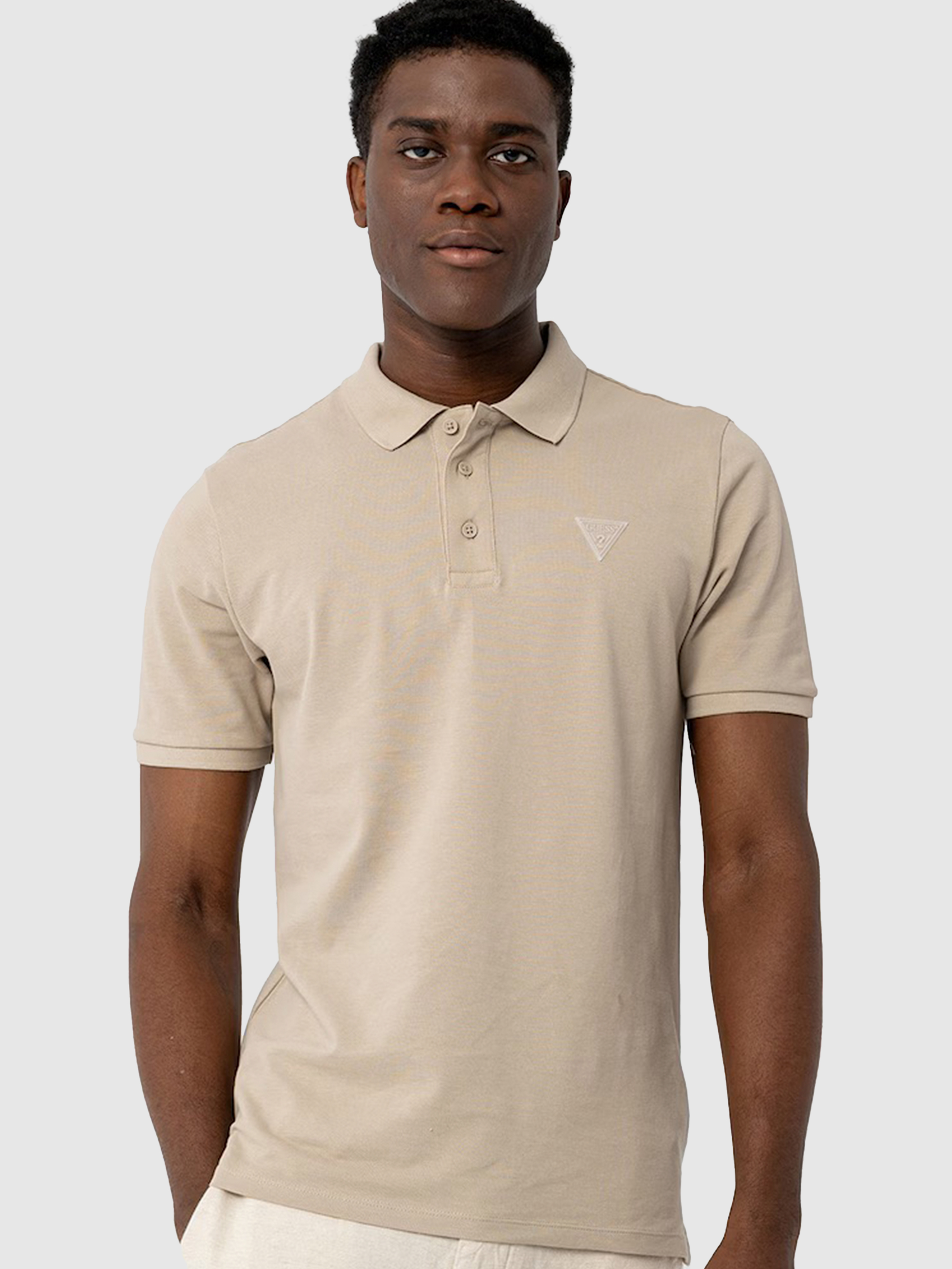 Polo Hombre Beige Guess Underwear
