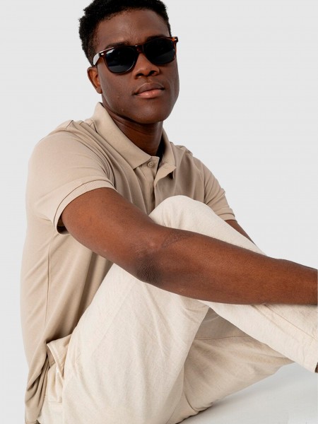 Polo Hombre Beige Guess Underwear