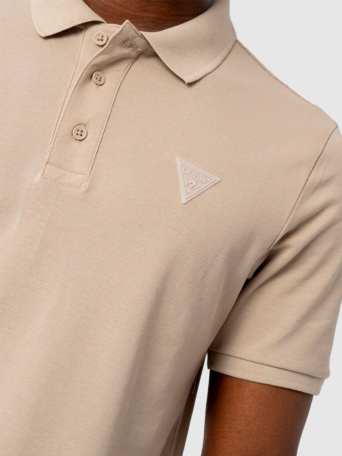 Polo Hombre Beige Guess Underwear