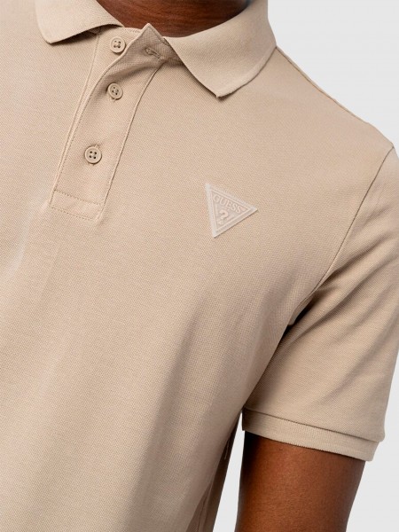 Polo Hombre Beige Guess Underwear