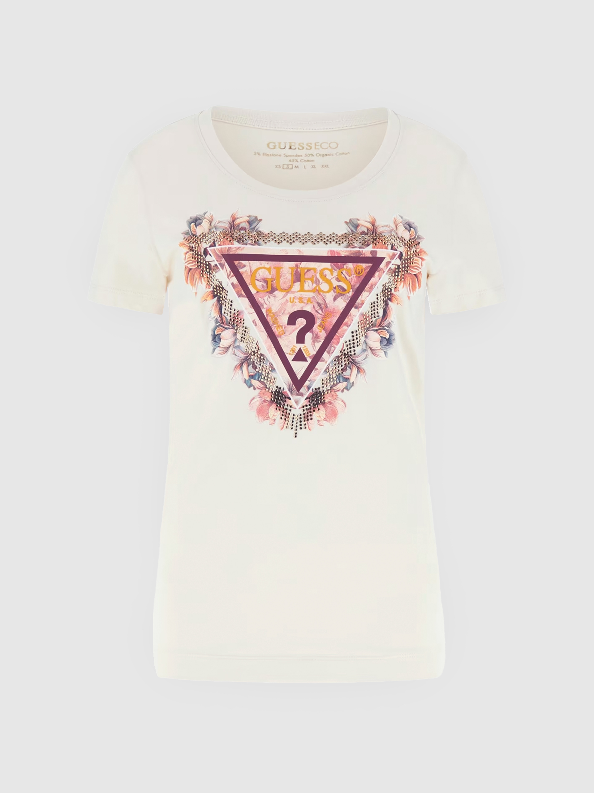 T-Shirt Woman White Guess