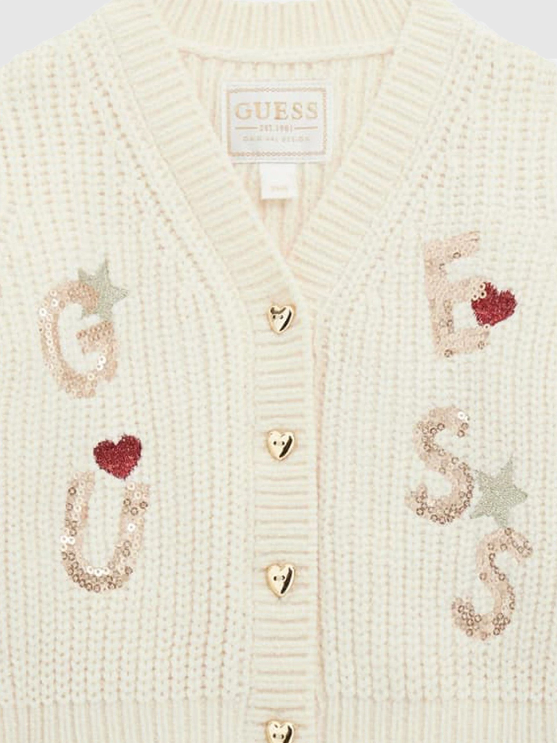 Casaco Menina Cardigan Guess Kids