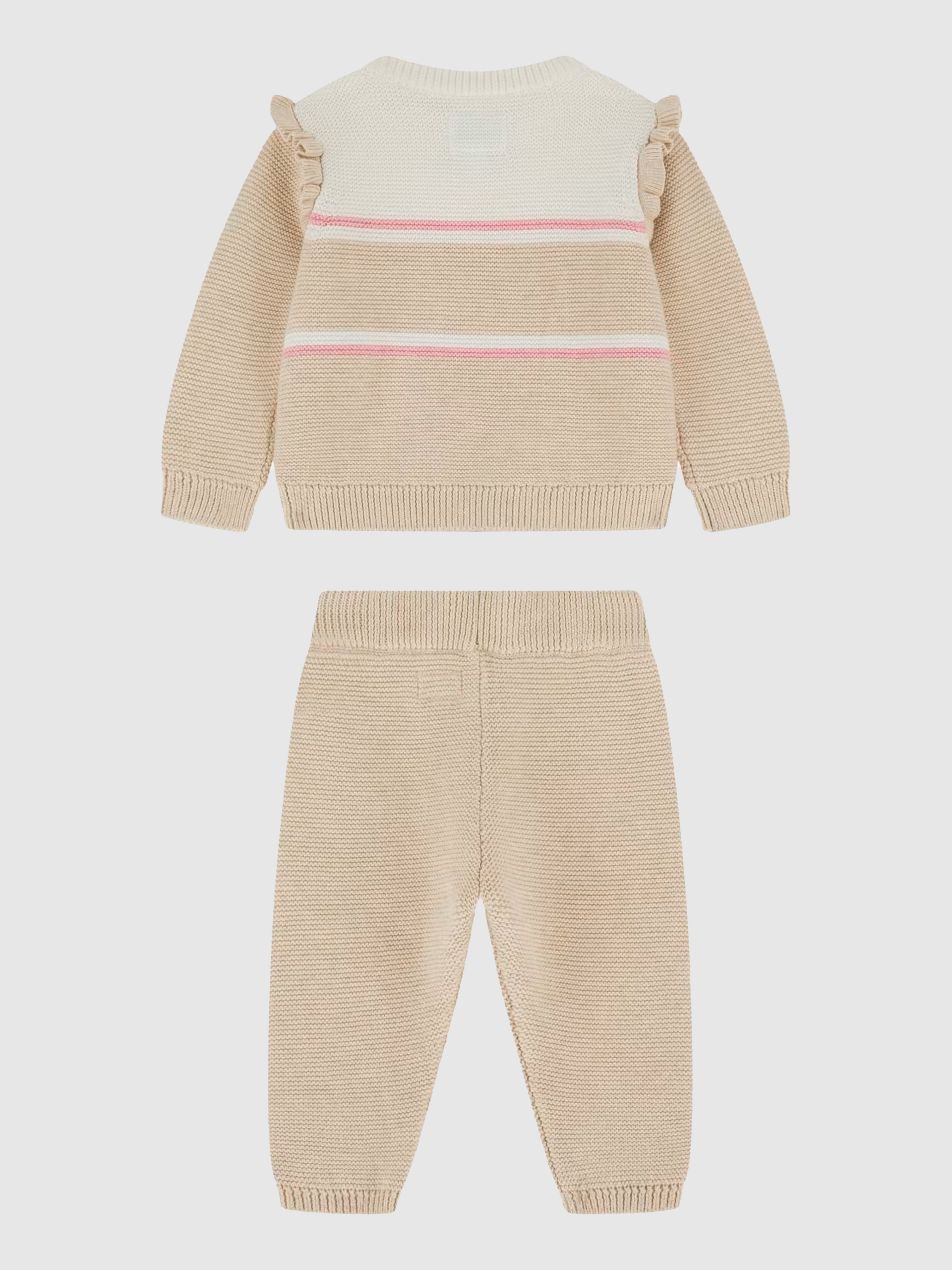 Tracksuit Baby Girl Beige Guess