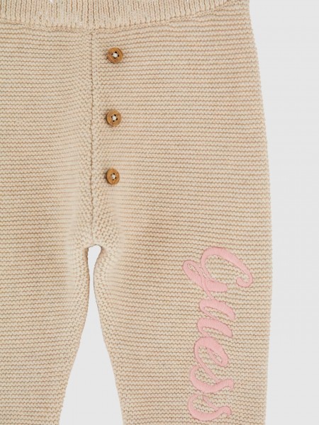 Tracksuit Baby Girl Beige Guess Tracksuit Baby Girl Beige Guess