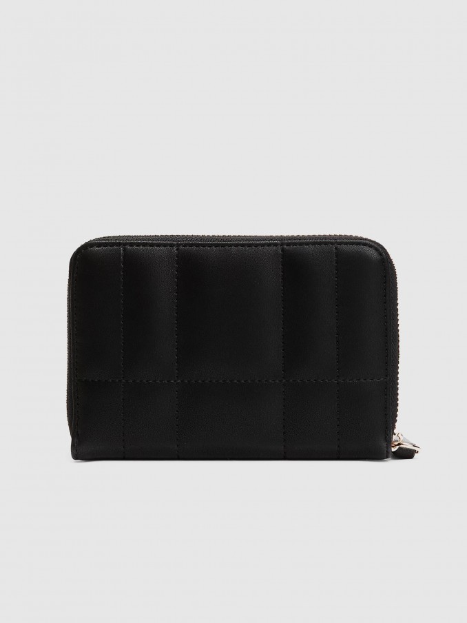 Monedero Mujer Negro Tommy Jeans