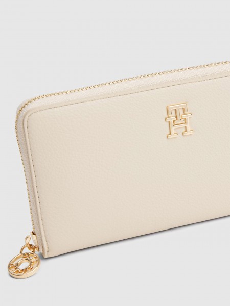 Coin Walle Woman Cream Tommy Jeans