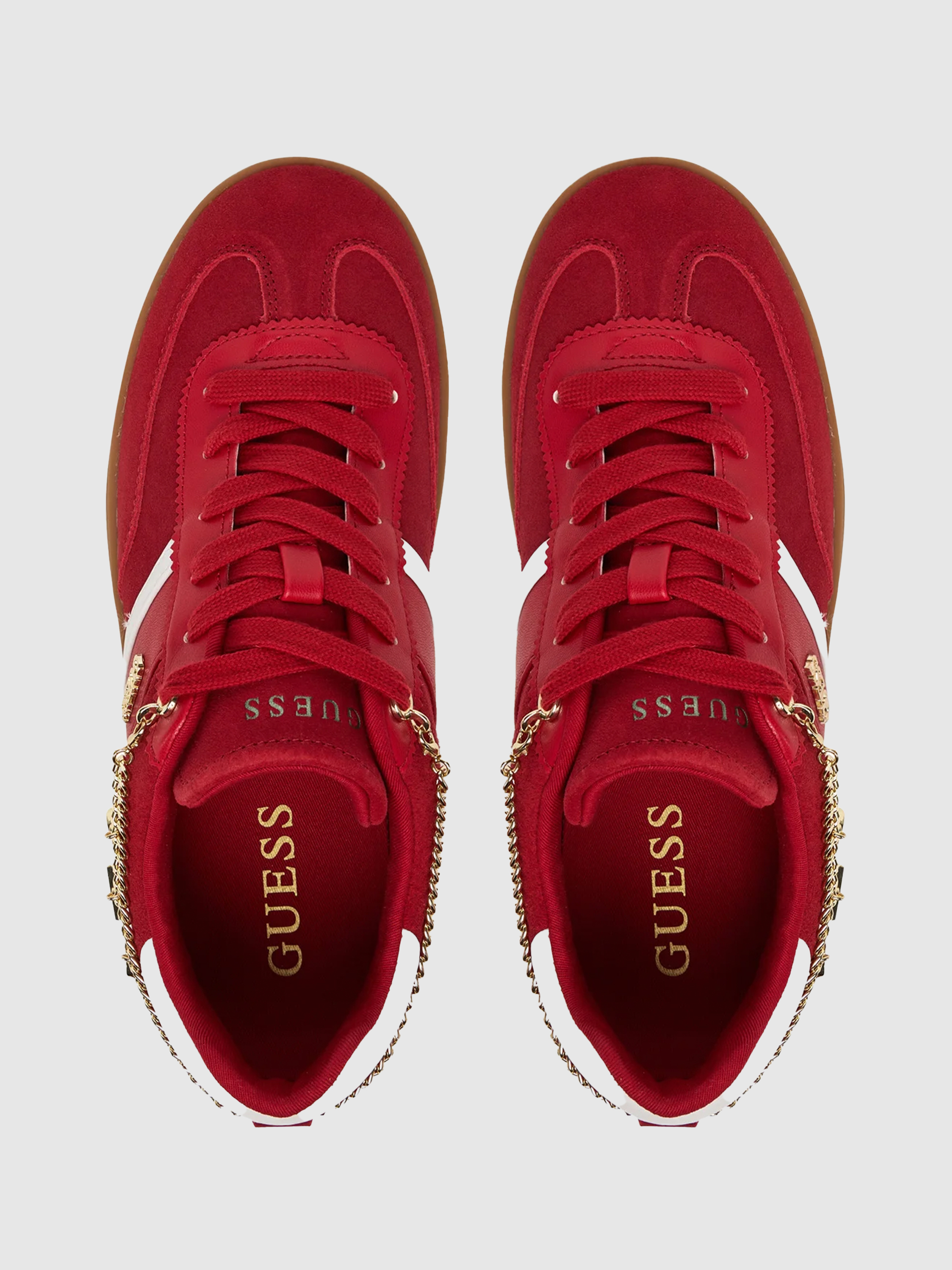 Tenis Mujer Rojo Guess