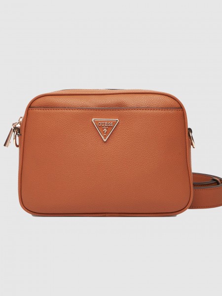 Bolsos de Hombro Mujer Camello Guess