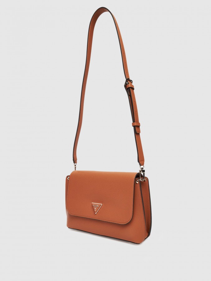 Shoulder Bags Woman Camel Guess