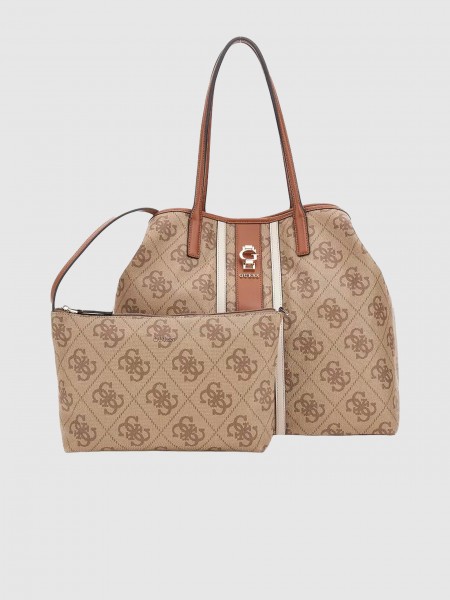 Bolsos de Mano Mujer Beige Guess Bolsos de Mano Mujer Beige Guess