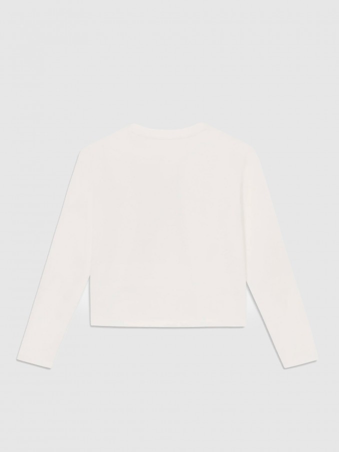 Pullover Girl White Guess